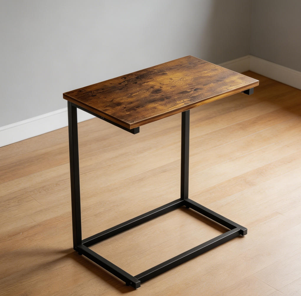27" High C-Shaped End Table - Image 2